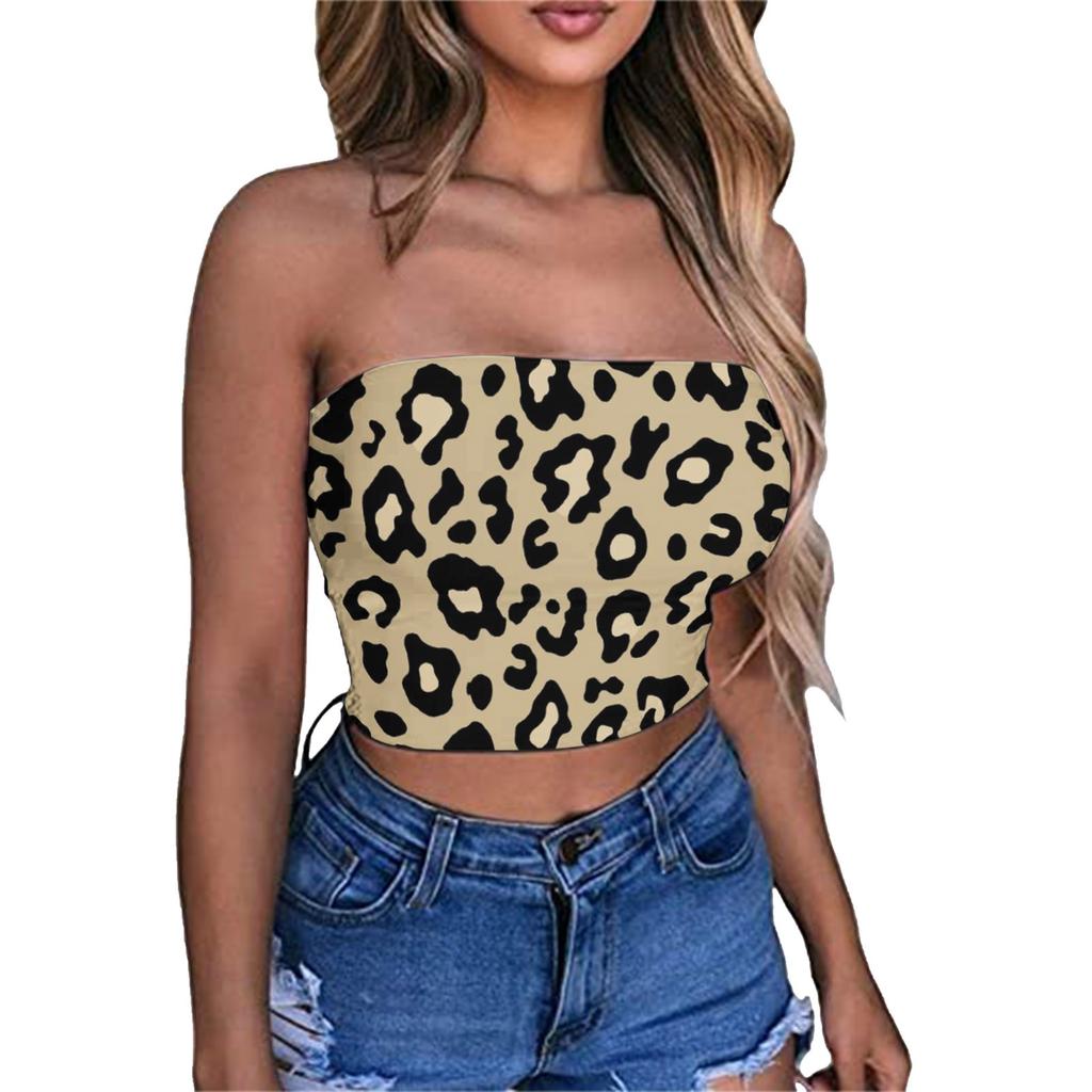 Crop Tops For Women Sexy Cami Tank Summer Tube Sleeveless Camisole Shirt Vest