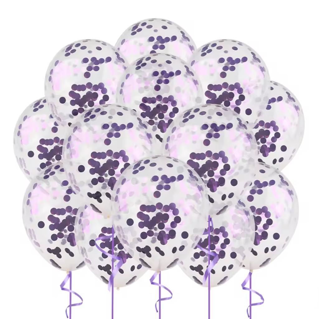20pcs 12inch Confetti Metallic Metal Balloons Gold Blue Pink Latex Ballon Wedding Birthday Party Decoration Baby Shower Globos