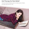 1.9x0.6m Far Infrared Tourmaline Germanium Stone Heating Pad Electric Hot Stones Wellness Mattress for Back Comfort and Relaxation