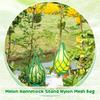 AD23-12 Pcs Watermelon Net Melon Hammock Melon Cradle Plant And Garden Supports Pumpkin Support Hanging Bag Protects
