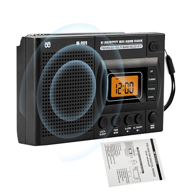 Radio Portatile AM FM Con Ricezione A Lungo Raggio, Radio A Transistor Con Altoparlante, Jack Per Cuffie, Alimentata Da 2 Batterie AA Per Uso Int | Leroy Merlin - Foto 3