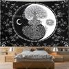 Tarot Altat Cloth Tree Of Life Tapestry Bohemian Divination Celtic Star Witchcraft Tapestrys Aesthetic Home Decor Moon Phases