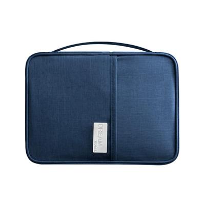 Mother and Child Health Handbook Medicine Handbook Medical Card Travel Baby Gift Case, Case, Multi-purpose Case, Case, Anti-Skimming Pouch, (Navy)