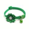 8pcs Adjustable Flower Dog Collar for Small, Medium, and Large Dogs and Cats - Stylish and Comfortable Pet Accessory