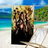 Ultra-Soft Beach Towel with The Chronicles of Narnia Theme,Ideal for Pool - Camping, Diving - Perfect Travel Essential, Vibrant Beach Towel.