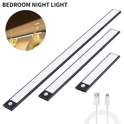 Nachtlicht Led-Licht Unter Schrank Licht Motion Sensor Schrank Licht USB Aufladbare Küche Beleuchtung Lampe Schrank Lampe