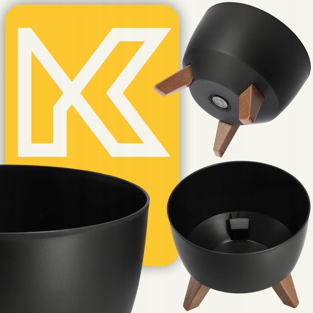 KADAX Flowerpot Flower Pot Cover + Insert Legs Flowerpot