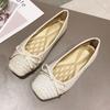 Fashion Ballerina Flats for Women Boat Shoes Women Flats Elegant Office Ladies Shoes Soft Comfortable Big Size 41