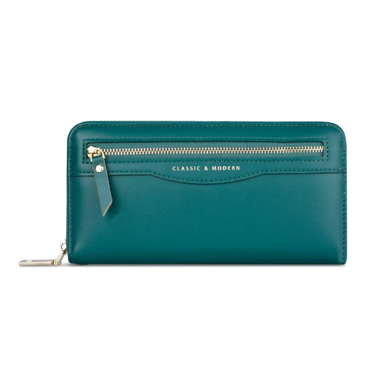 Tailian Women's Multifunctional Zipper Wallet and Card Holder Clutch