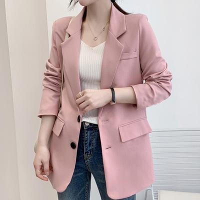 Business Suit Jacket for Women's Blazers Trendy Spring Korean Loose Casual Blazer Suit