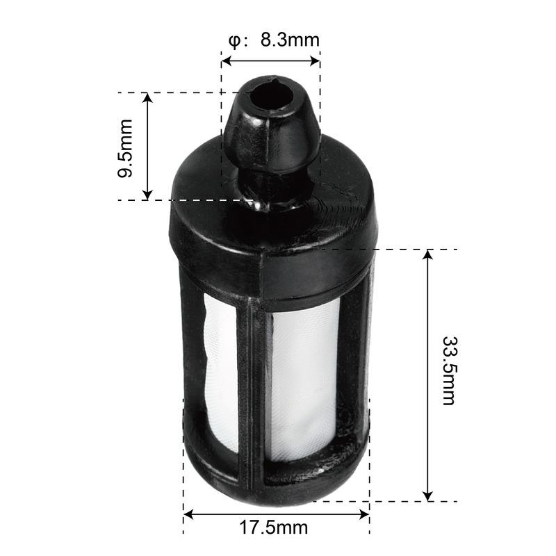 Garten-Elektrowerkzeugzubehör Kettensägen-Ersatzteile Kraftstofffilter
