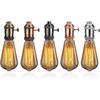 1/5PCS Vintage E26/E27 Retro Vintage Edison Industrial Light Bulb Lamp Holder Socket With Switch Copper Pendant Lamp Holder
