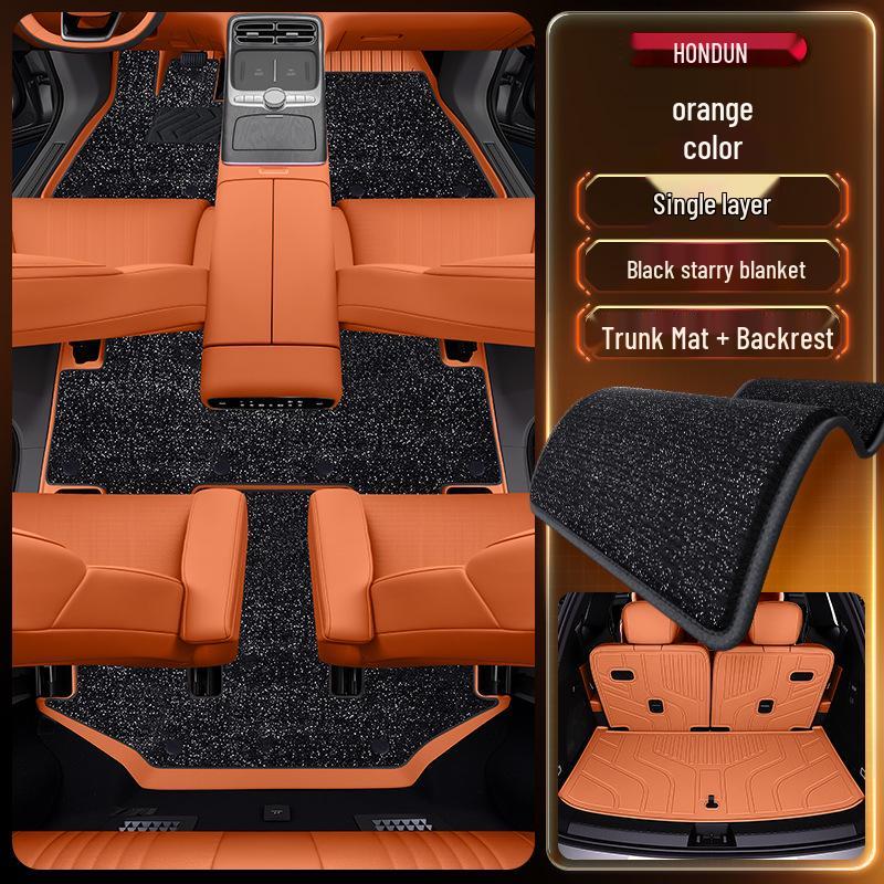 TPE Floor Mats for 2025 Geely Galaxy M9 - Complete Interior Set