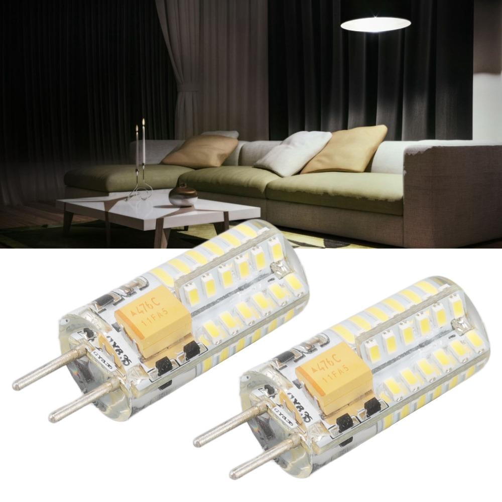2pcs 3W GY6.35 Bulb 12V Energy Saving Bulb Easy Dimmable LED Bulb  Under Cabinet Lighting