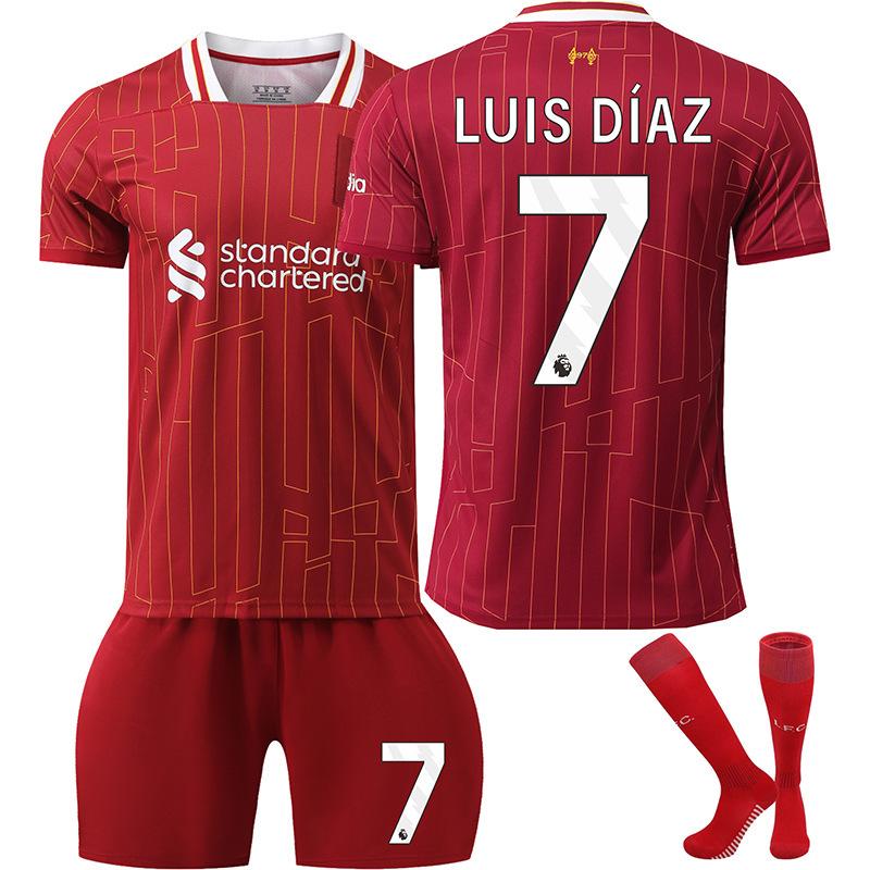 Liverpool Jersey Number Salah Firmino Arnold McAllister Jersey