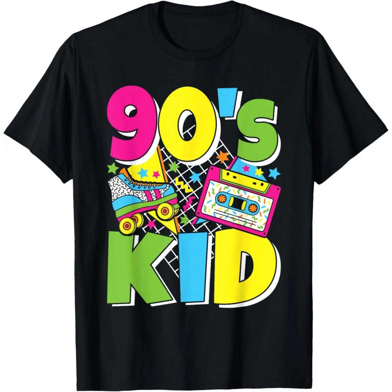 

90s Vibe 1990s Costume Theme Party 90s Outfit Men Women Kids T-Shirt S