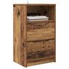 Nightstands 2 Pcs Reclaimed Wood Look 40 X 30 X 67 Cm Engineered Wood