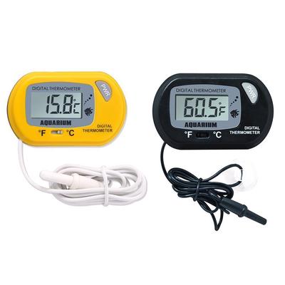 Fish Tank Thermometer Waterproof Electronic Thermometer LCD Digital Aquarium Screen Sensor Thermometer Controller with Probe