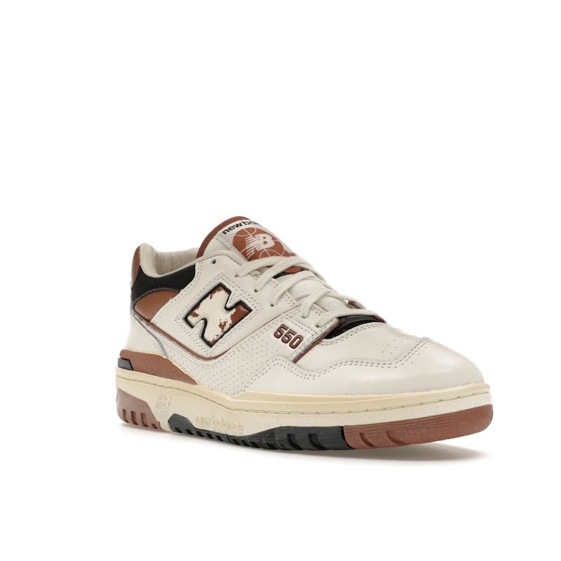 New Balance 550 Vintage Pakke - Pecan Unisex Sneakers Krem Havsalt Svart BB550VGC