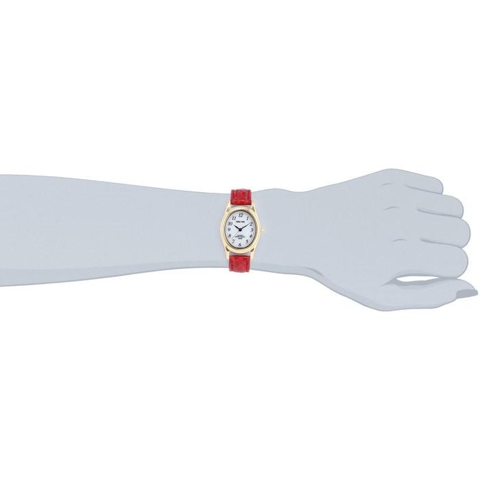 [Citizen Q&Q] Analog Solar Watch AA95-9918 Women's White X Red