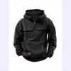 Herren Herbst/Winter Kapuzenpullover Jugend Arbeitskleidung Lässig Einfarbig Sweatshirt Hoodie
