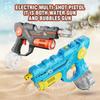 2026 Two-in-one Dual-function Electric Multi-shot Water Gun Bubbles Machine Soap Blowing Integrated Outdoor Toys for Kids Gifts