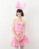 Lovuee Puff Rabbit Hairband Pink