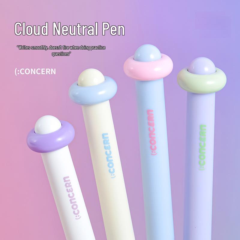 

High-Quality Quick-Dry Gel Brush Pen – Smooth for Signatures and Students 1 Cloud Pen