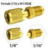 Adapter Female 5/16 X M1/4SAE For Air Conditioning S R32 R410a