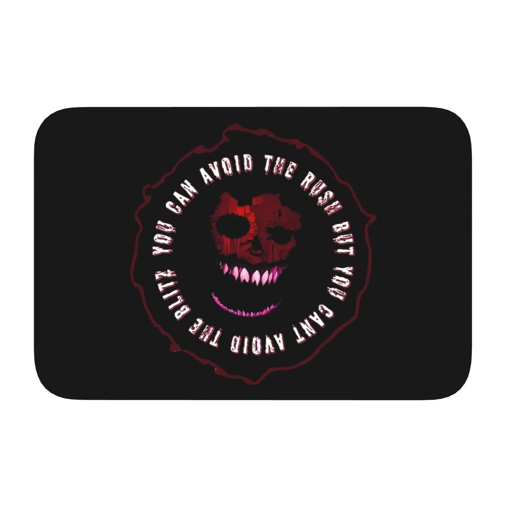 Custom ur,Doors Ambush Horror Game  Doormat Anti-Slip Entrance Kitchen Bathroom Floor Door Mats  Garage Rug Carpet Footpad