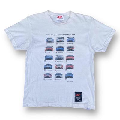 Vintage Super GT Series GT500 Class Shirt Small Racing Motor Sport Entertainment Japan Automobile Federation GTA Autobacs Size S