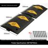 High-Quality Thickened Rubber Speed Bump for Road Safety