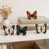 3D Beaded Butterfly Craft Kit, Tiny Beaded Animal DIY Handmade Art Set with Instruction, Cute 4-Pack Butterflies Beadwork Kit
