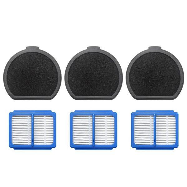 4Pack Brush and Washable Pre-Motor Filter for AEG Electrolux QX9-1-50IB ASKQX9 Filter Vacuum Cleaner Parts Accessories
