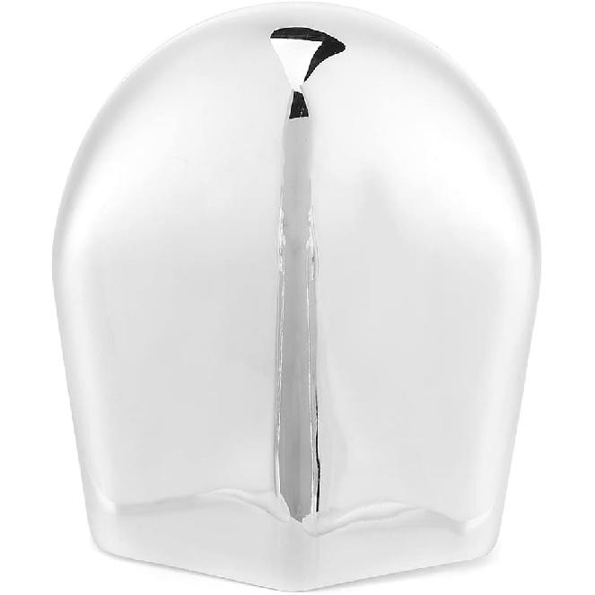 Acouto Motorcycle Horn Cover for Touring with Stock Horns 1993-2018 Metal Replacement Accessories (Matte Black)