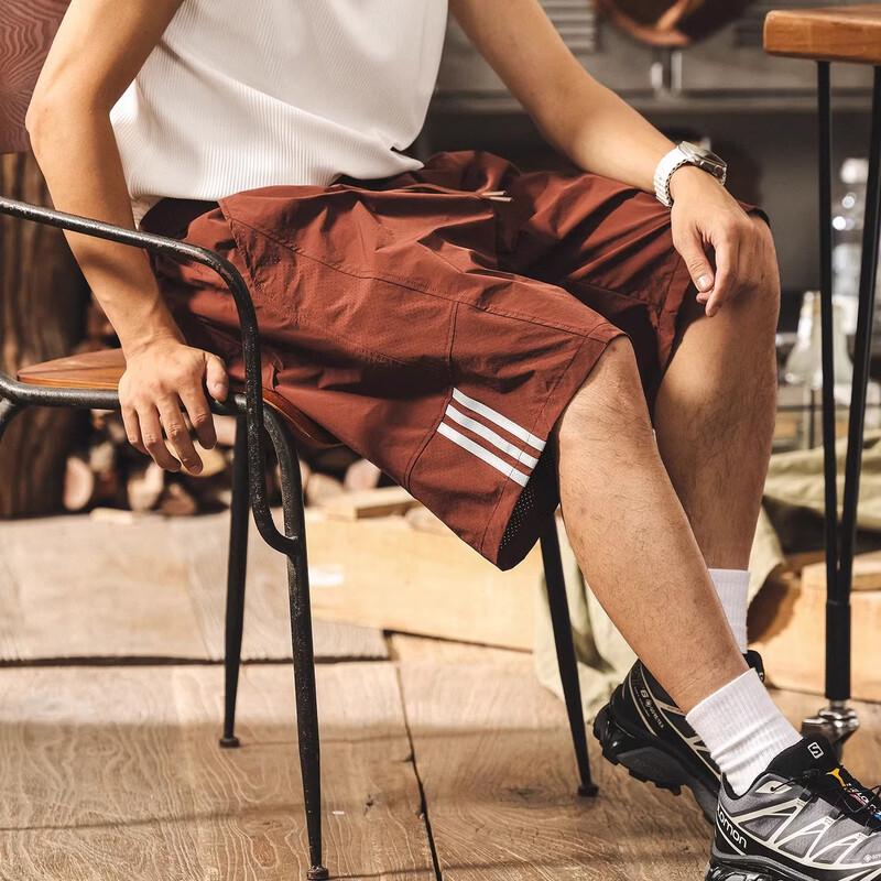 Jielinote Men s Summer American Retro Quick-Dry Casual Shorts 3XL