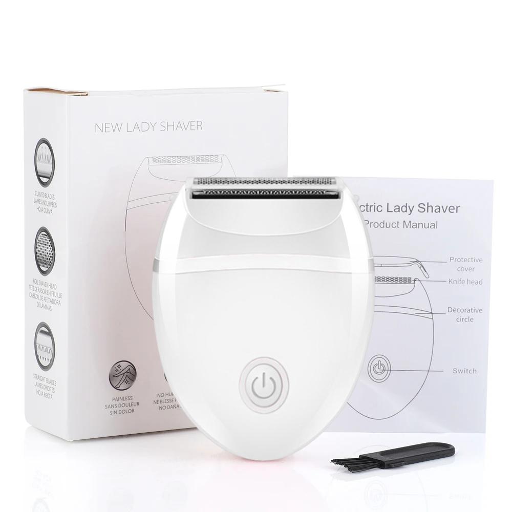 

Мини 3 в 1 Женская бритва электрическая бикини ноги бритва все тело специальное оборудование для удаления волос нож подмышки интимная зона белый