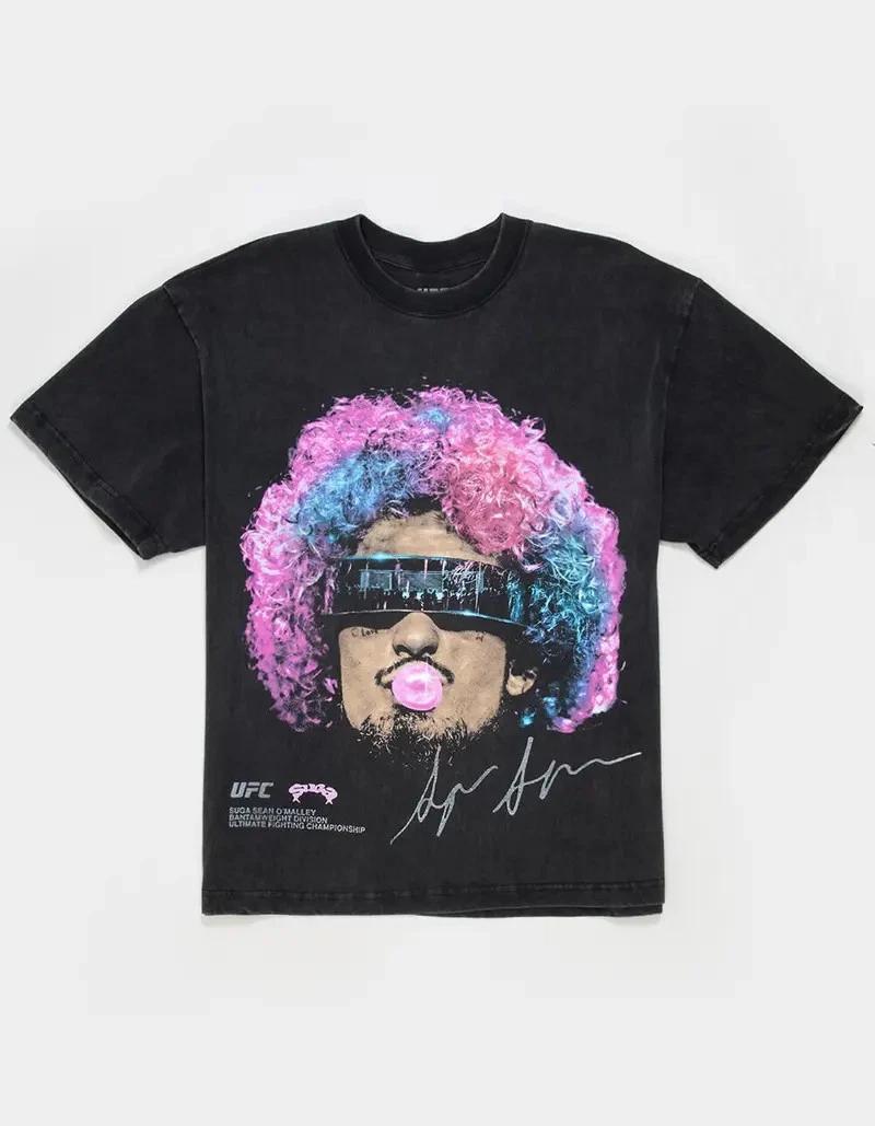 O Malley Bubble Gum Mens Boxy Tee, Fighter Graphic T-Shirt XXXL