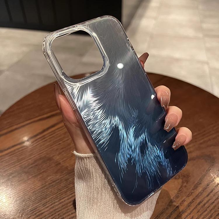 Suitable for IPhone16promax Phone Case Foxtail Hot Pot Apple 15 Color Large Hole Full Cover Drop Protection