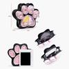 Y2K Cat Paw Print Multi-Pocket Korean Ulzzang Crossbody Backpack Large Capacity Sweet Cool Style Girls Fashion Shoulder Bag