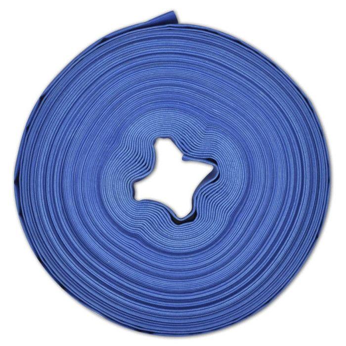 VidaXL Tuyau plat 50 m 1 pouce PVC
