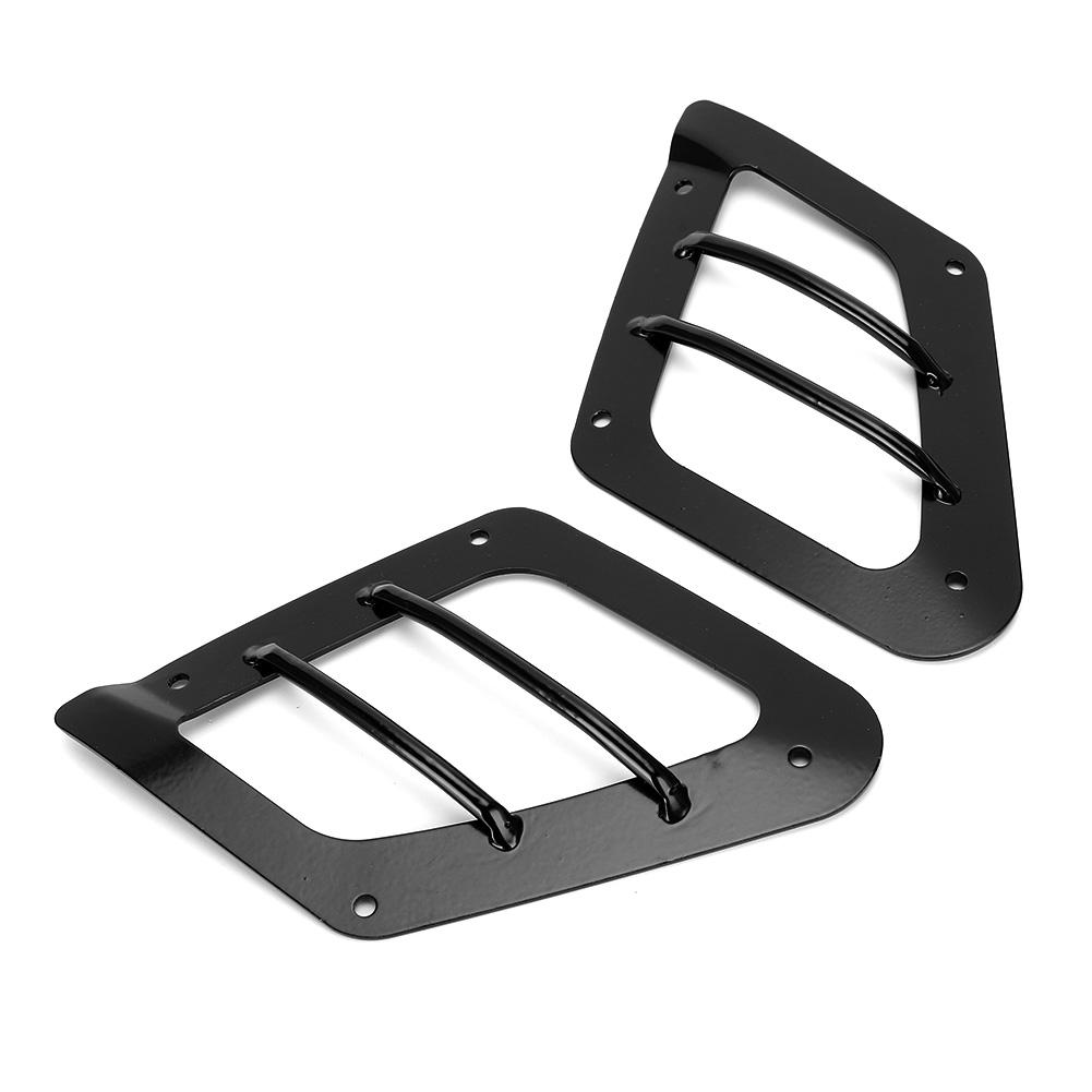 

2pcs Car Side Wheel Eyebrow Lamp Protection Light Cover Fit for Jeep Wrangler TJ 19972006