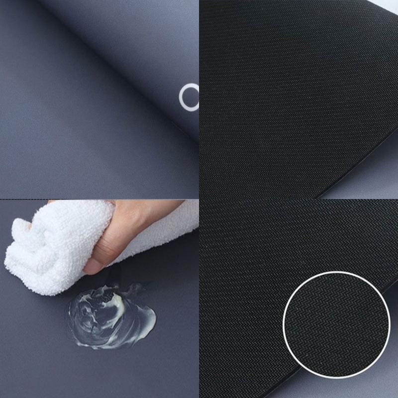 Diatomite Texture Floor Mat Cartoon Pet Pattern Decor Non Slip Entryway Rug Bathroom Absorbent Mat Quick Dry Door Mat Washable Waterproof Mat