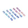 Pet Bowknot Hair Rope Starry Sky Bow Rubber Bands Pet Grooming Headwear for Little Pet Rabbit