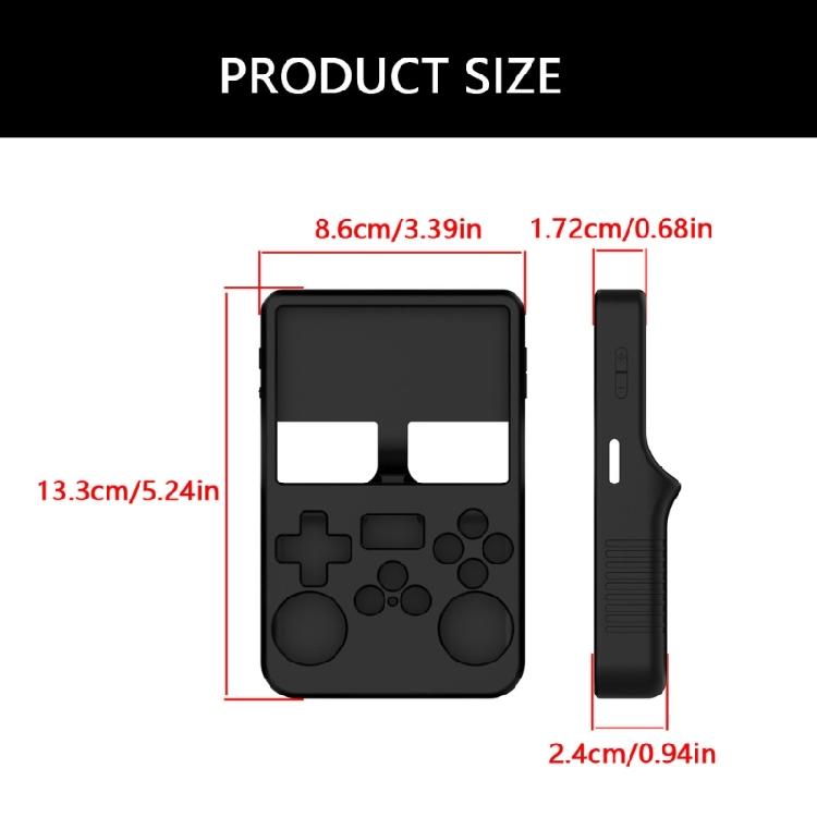 Housse de Protection en Silicone pour Manette de Jeu R36S Coque Anti-Rayures Skin pour Console Étui de Protection Imperméable Manchon de Protection