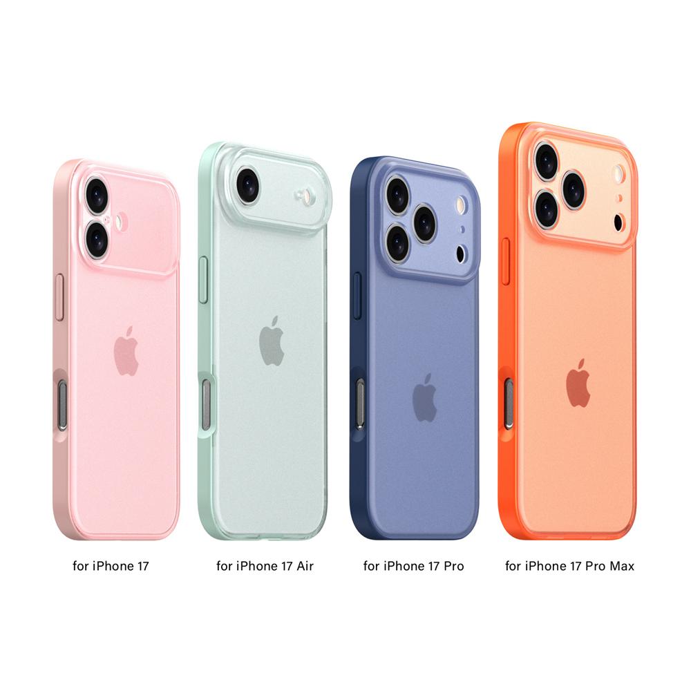 KEYSION 360° Rotating Magnetic Ring Stand Case for MagSafe for iPhone 17 Pro Max 17 Air Matte Transparent Shockproof Phone Cover