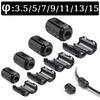10pcs Inner Diameter 3.5/5/7/9/13/15mm Degaussing Filter UI850 Buckle Filter  Degaussing Application
