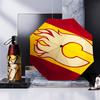 Flames Hockey Team Logo Umbrella Folding umbrella, automatic umbrella 8-Frame for Travel, camping Use Gift for Halloween Christmas