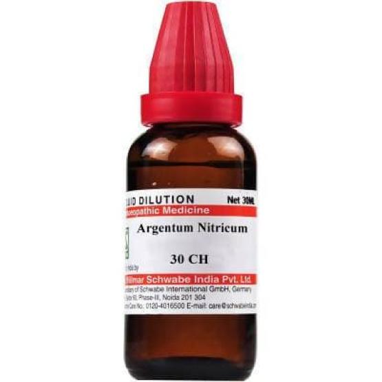 Dr. Willmar Schwabe India Argentum Nitricum Dilution - 30 CH - 30 Ml