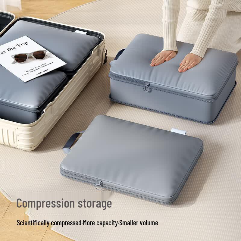 Bonnymega Travel Luggage Organizer & Compression Bag Sets